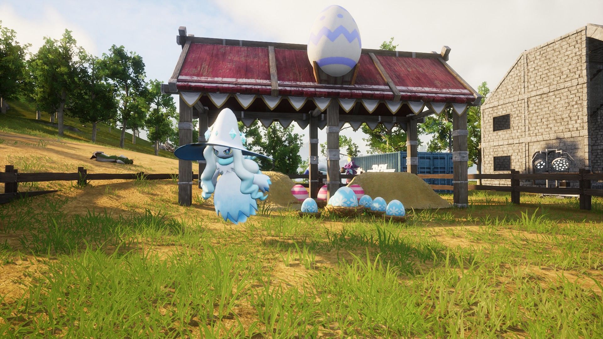Icelyn in Breeding Farm (Image via Pocketpair)